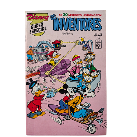 DISNEY SUPER ESPECIAL nº 18 - Os Inventores - Editora Abril