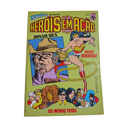 HERÓIS EM AÇÃO nº 05 - Editora Abril