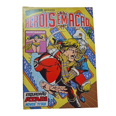HERÓIS EM AÇÃO nº 07 - Editora Abril