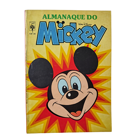ALMANAQUE DO MICKEY nº 01 - Editora Abril