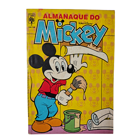 ALMANAQUE DO MICKEY nº 02 - Editora Abril