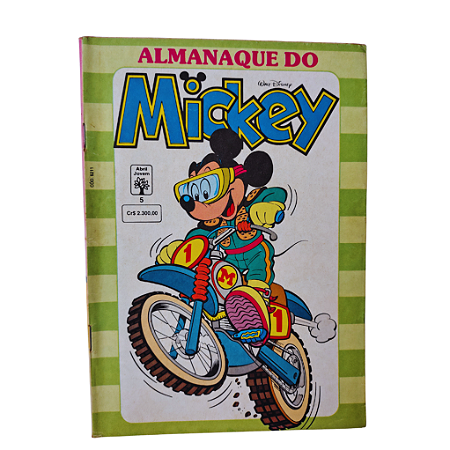 ALMANAQUE DO MICKEY nº 05 - Editora Abril