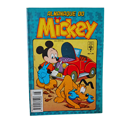 ALMANAQUE DO MICKEY nº 08 - Editora Abril