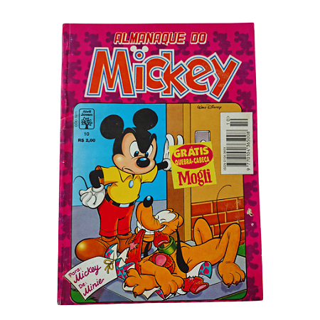 ALMANAQUE DO MICKEY nº 10 - Editora Abril