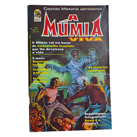A MÚMIA VIVA nº 02 - Editora Bloch