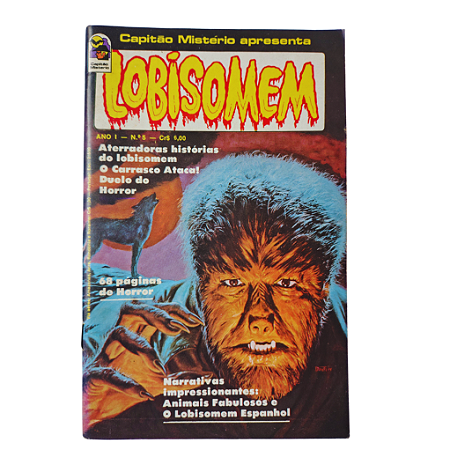 LOBISOMEM nº 05 - Editora Bloch