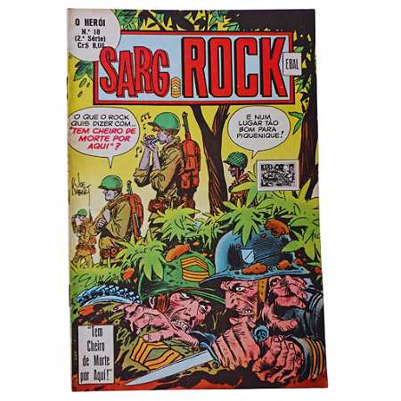 SARGENTO ROCK nº 18 - Editora EBAL