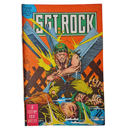 SARGENTO ROCK nº 38 - Editora EBAL