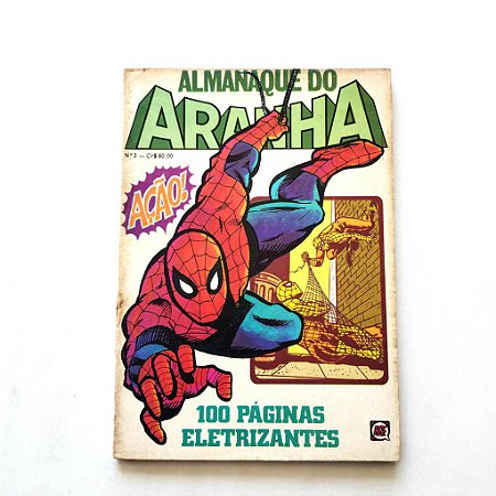 ALMANAQUE DO ARANHA nº 03 - Editora RGE