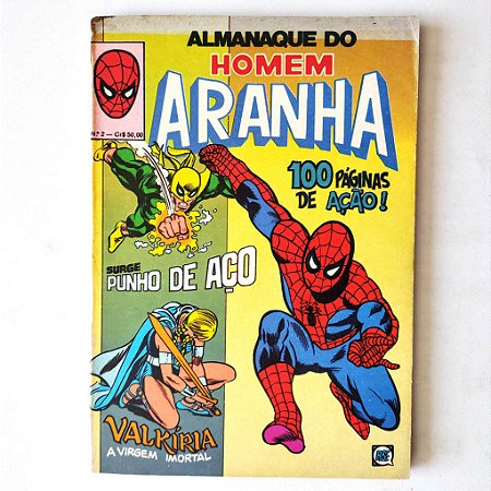 ALMANAQUE DO HOMEM ARANHA nº 02 - Editora RGE