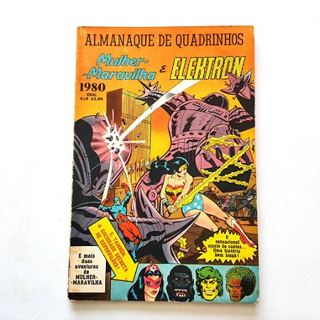 MULHER MARAVILHA E ELEKTRON - Editora EBAL