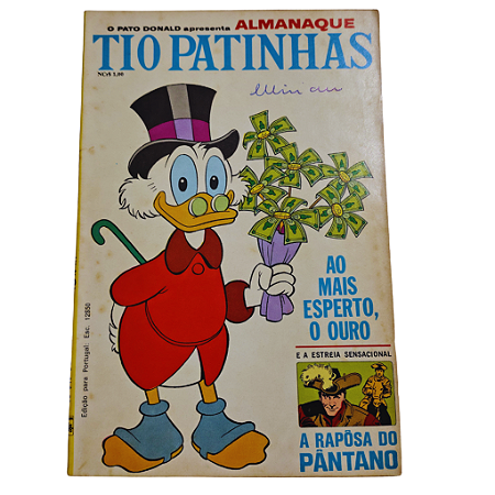 ALMANAQUE TIO PATINHAS nº 52 - Editora Abril