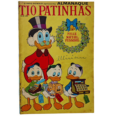 ALMANAQUE TIO PATINHAS nº 41 - Editora Abril