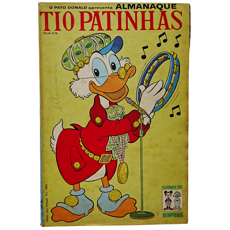 ALMANAQUE TIO PATINHAS nº 38 - Editora Abril