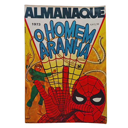 ALMANAQUE O HOMEM ARANHA 1973 - Editora EBAL