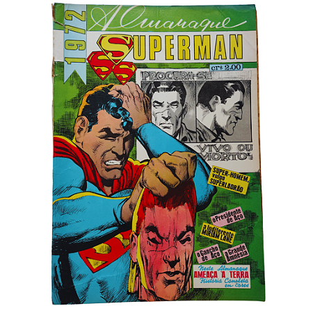 ALMANAQUE SUPERMAN 1972 - Editora EBAL