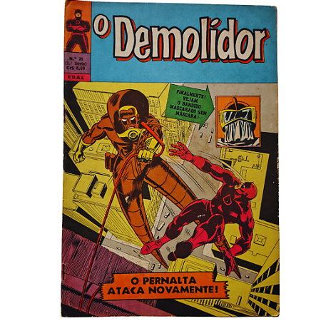 O DEMOLIDOR nº 25 - 1a Série - Editora EBAL