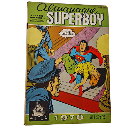 ALMANAQUE SUPERBOY 1970 - Editora EBAL