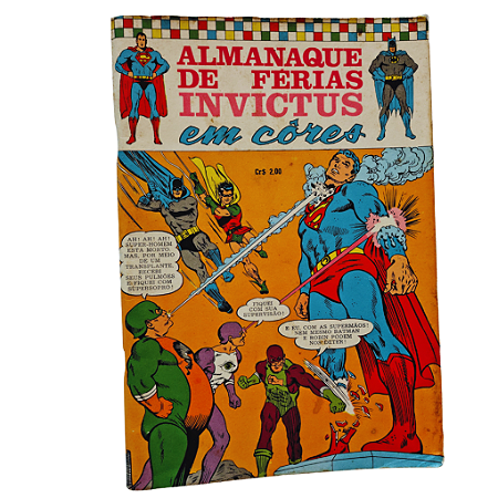 ALMANAQUE DE FÉRIAS INVICTUS 1970 - Editora EBAL