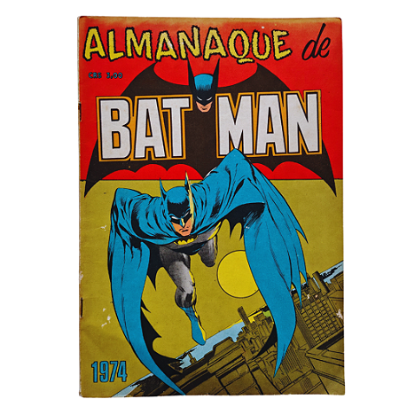 ALMANAQUE DE BATMAN 1974 - Editora EBAL