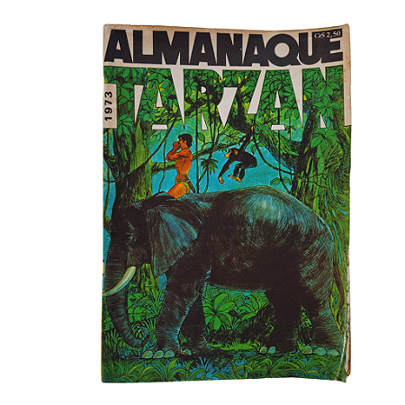 ALMANAQUE TARZAN 1973 - Editora EBAL