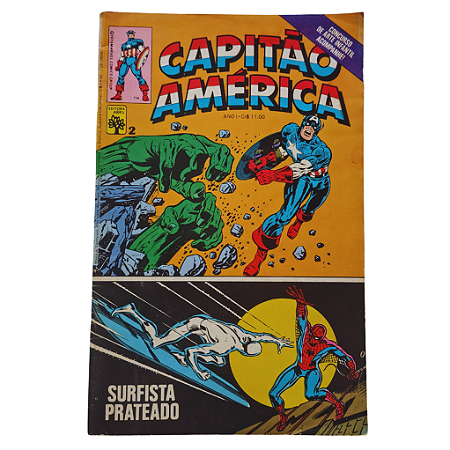 CAPITÃO AMÉRICA nº 02 - Editora Abril