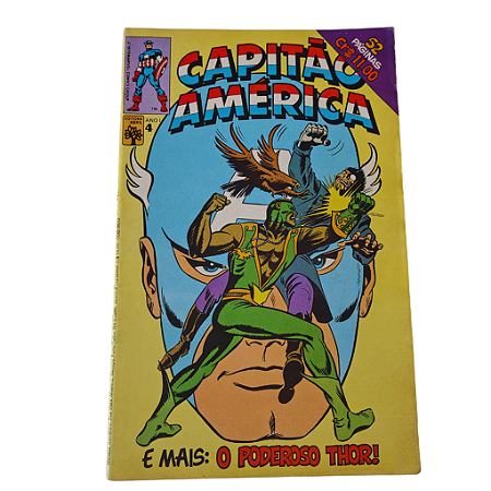 CAPITÃO AMÉRICA nº 04 - Editora Abril