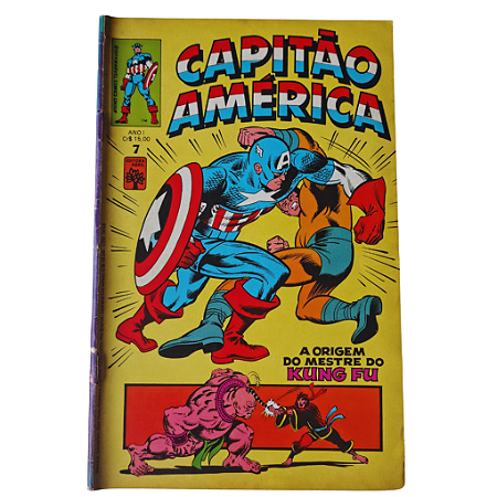 CAPITÃO AMÉRICA nº 07 - Editora Abril