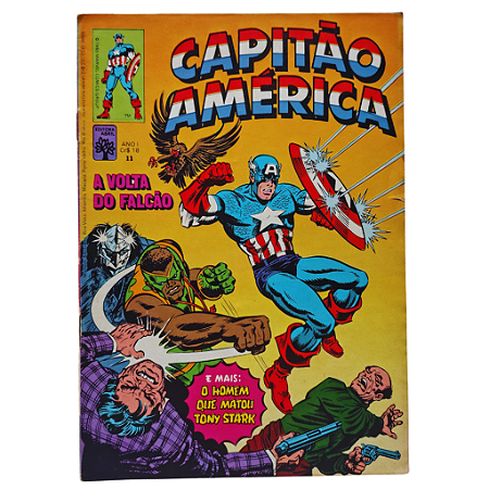 CAPITÃO AMÉRICA nº 11 - Editora Abril