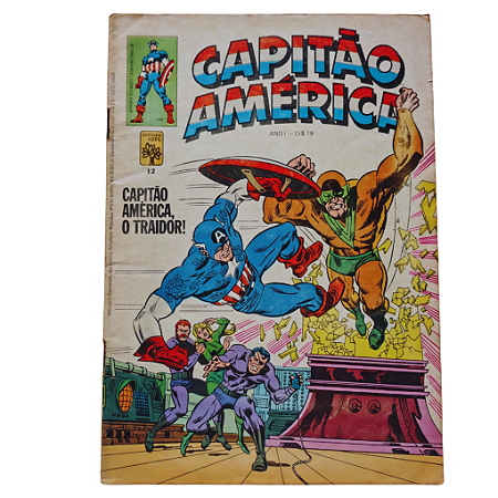 CAPITÃO AMÉRICA nº 12 - Editora Abril
