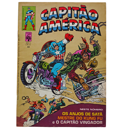 CAPITÃO AMÉRICA nº 13 - Editora Abril