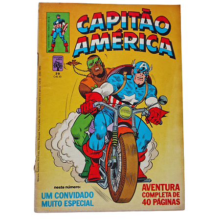 CAPITÃO AMÉRICA nº 20 - Editora Abril