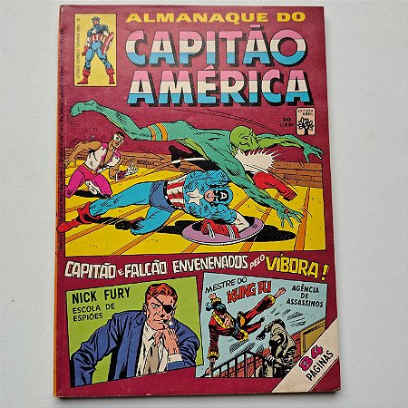 ALMANAQUE DO CAPITÃO AMÉRICA nº 30 - Editora Abril