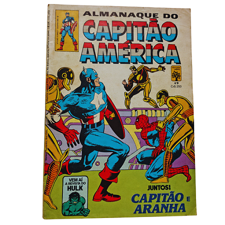 ALMANAQUE DO CAPITÃO AMÉRICA nº 49 - Editora Abril