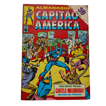 ALMANAQUE DO CAPITÃO AMÉRICA nº 54 - Editora Abril