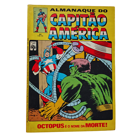 ALMANAQUE DO CAPITÃO AMÉRICA nº 61 - Editora Abril