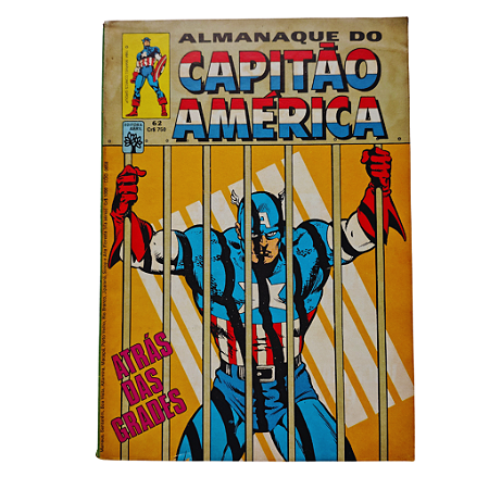 ALMANAQUE DO CAPITÃO AMÉRICA nº 62 - Editora Abril