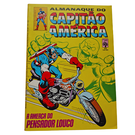 ALMANAQUE DO CAPITÃO AMÉRICA nº 64 - Editora Abril