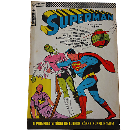 SUPERMAN nº 64 - 3a Série - Editora EBAL