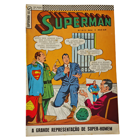 SUPERMAN nº 65 - 3a Série - Editora EBAL