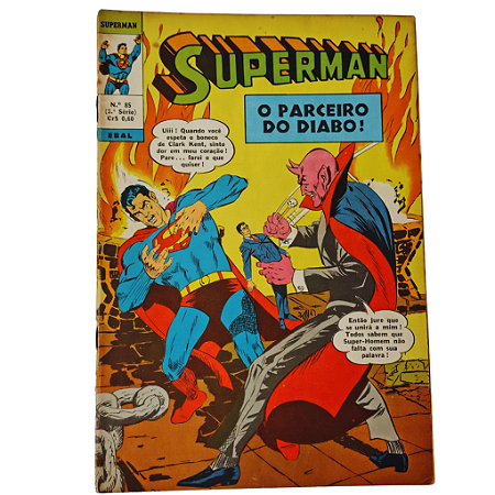 SUPERMAN nº 85 - 3a Série - Editora EBAL