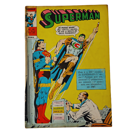 SUPERMAN nº 100 - 3a Série - Editora EBAL