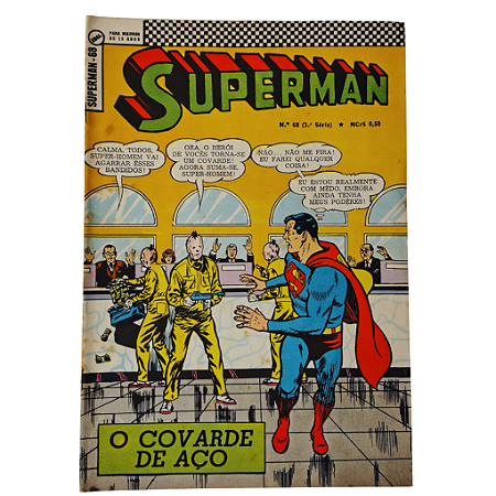SUPERMAN nº 68 - 3a Série - Editora EBAL