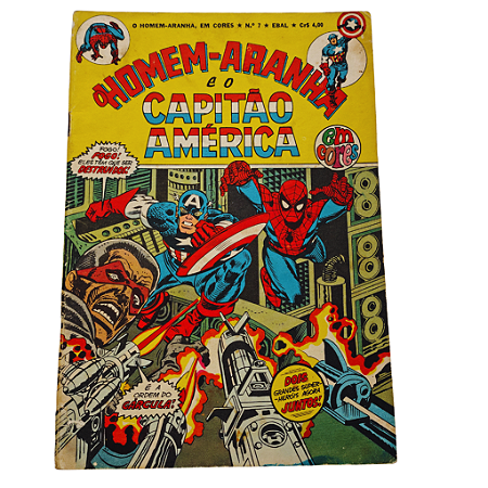HOMEM ARANHA Em Cores - Edição: 07 - Editora EBAL