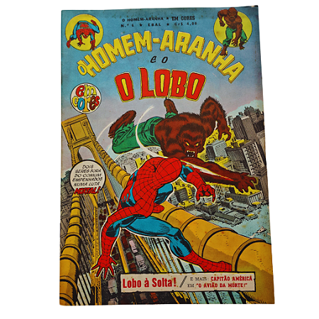 HOMEM ARANHA Em Cores - Edição: 06 - Editora EBAL