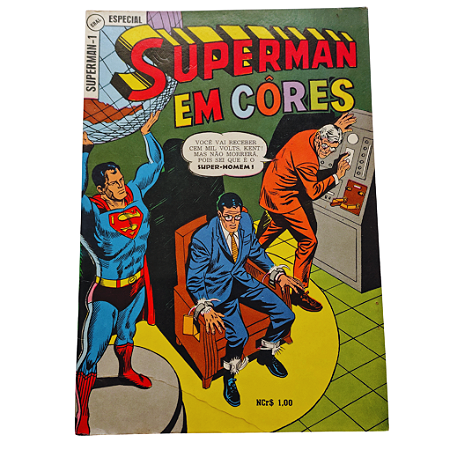SUPERMAN EM CORES nº 01 - Editora EBAL