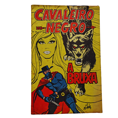 CAVALEIRO NEGRO nº 245 - Editora RGE