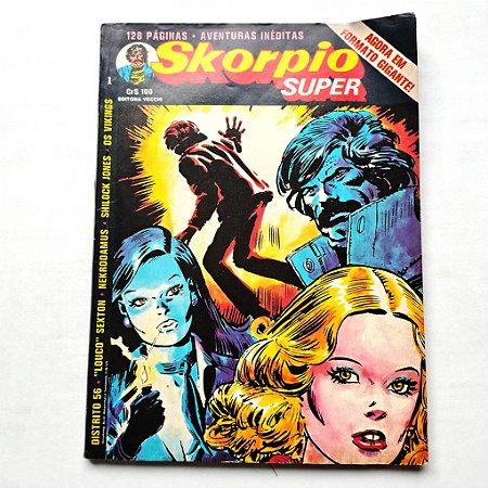 SKORPIO SUPER Nº 01 - Editora Vecchi