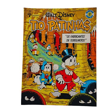 ÁLBUNS DISNEY TIO PATINHAS nº 02 - Editora Abril