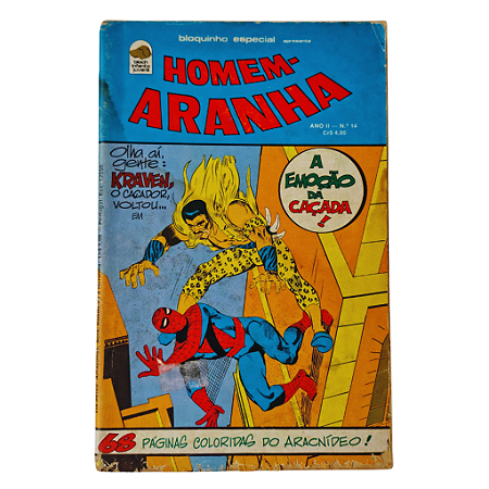 HOMEM ARANHA nº 14 - Editora Bloch